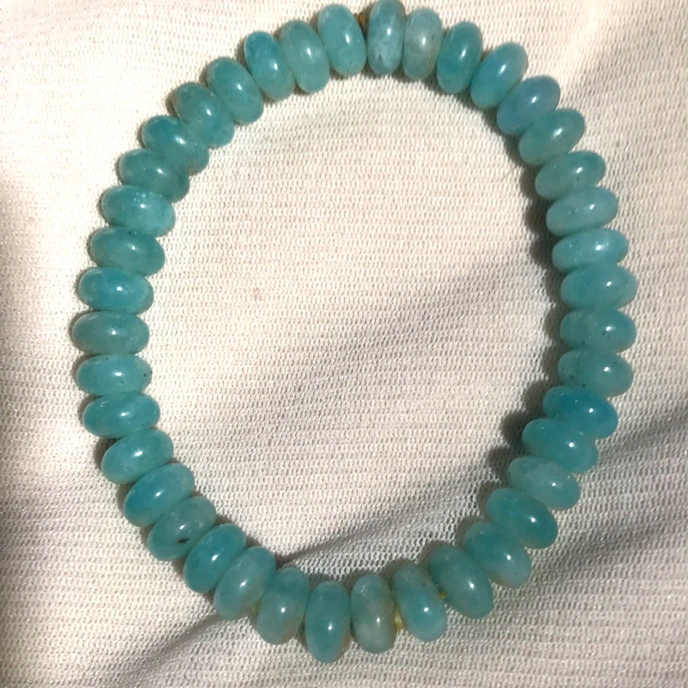 Aquamarine bracelet